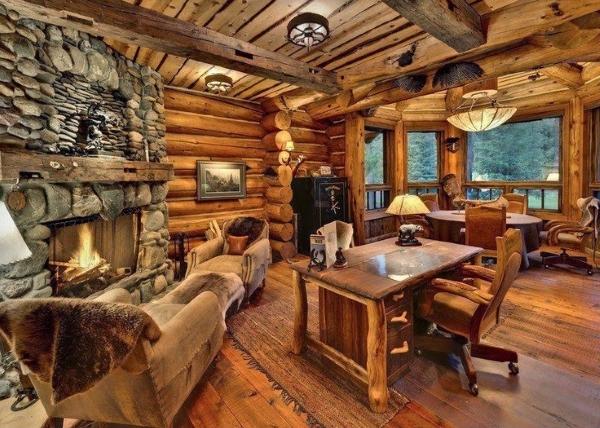 Intérieur rustique bois savoie
